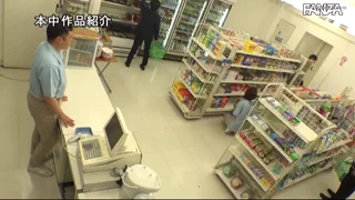 Try as I do to get away, there's simply no place to hide in this tiny little store! ~ Natsu Tojo in HMN-435