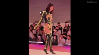 Sexy big busty goddess Ako kimura looking like a sexy Runway model