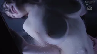 Kanna Seto’s Ass against the shower’s glass window